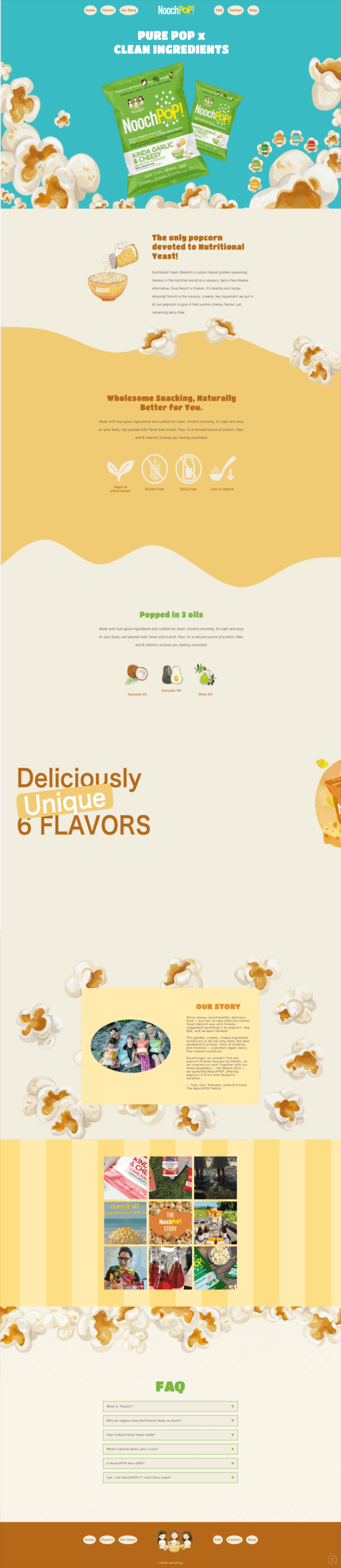 ポップコーン🌽商品紹介サイト