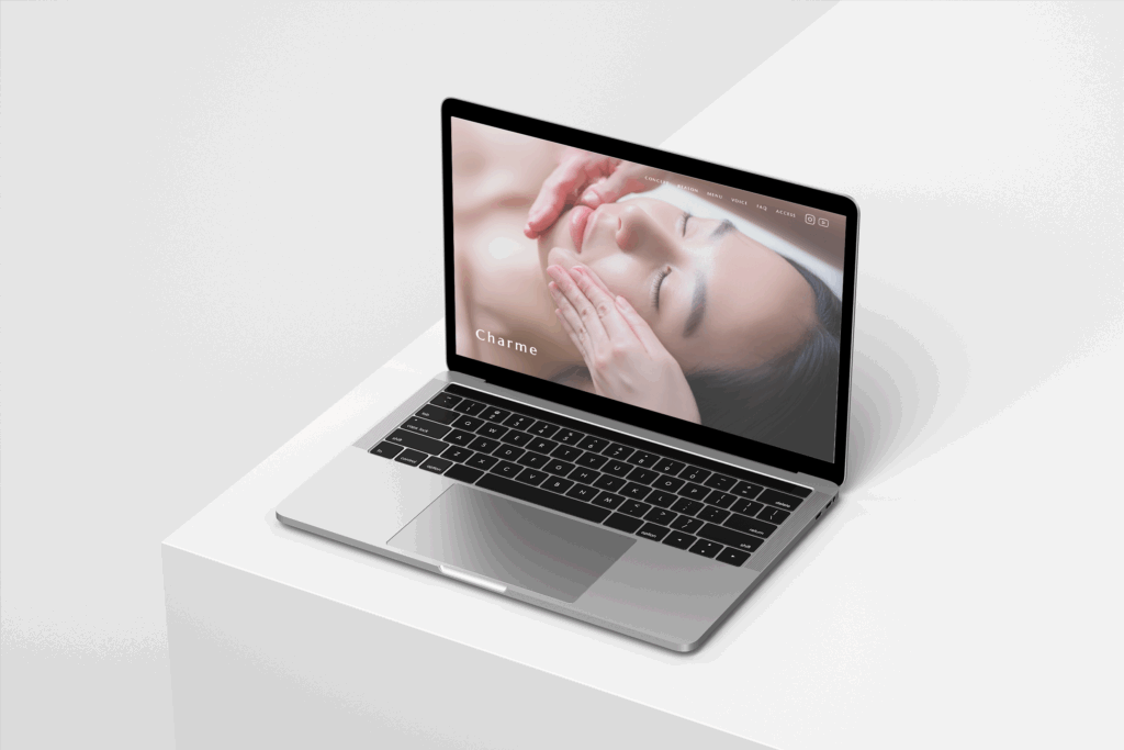 美容エステサロンのHP