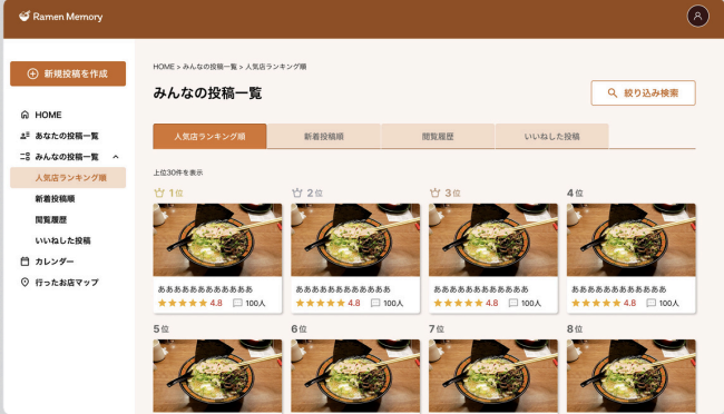 Ramen Memory